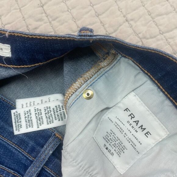 Frame Le Skinny De Jeanne Jeans - Picture 3 of 12